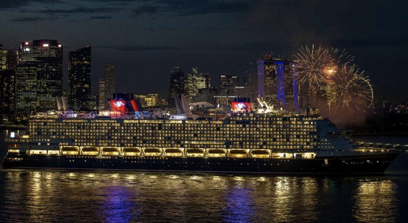Disney Adventure Becomes the Largest Disney Cruise Ship With Singapore Debut