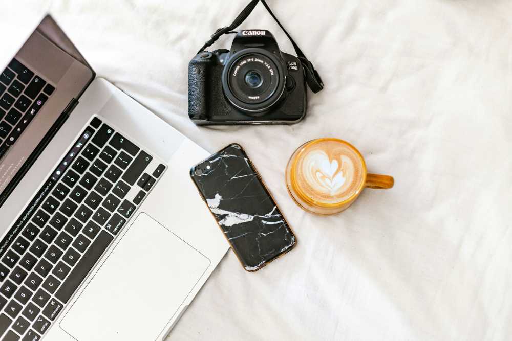 digital product mockup, travel guide, tablet screen, creator desk, passport, online business, e-book}