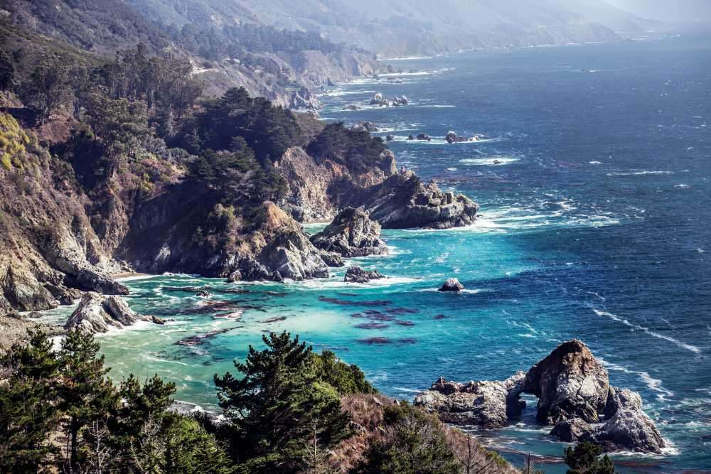 Big Sur Map and Highway 1 Itinerary