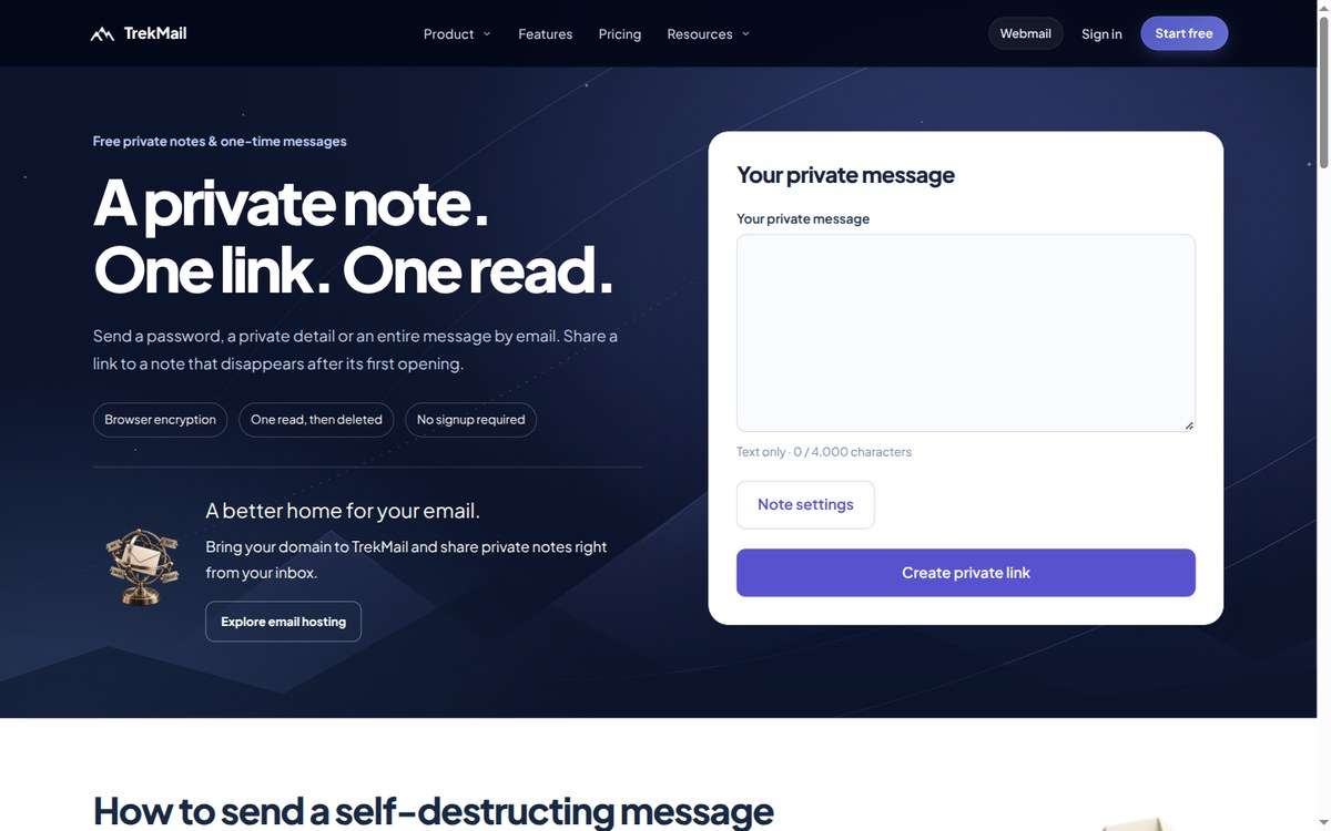 Private Notes