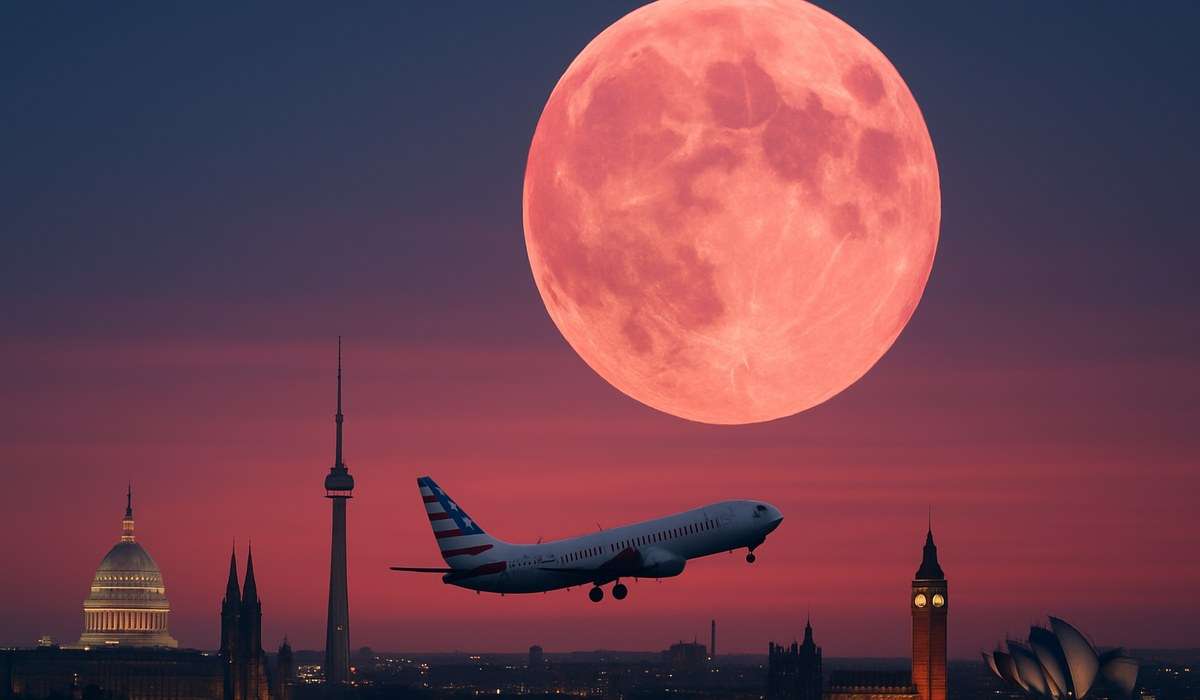 April's Pink Moon Triggers Astro-Tourism Surge With Fares Up 40 to 60 Percent